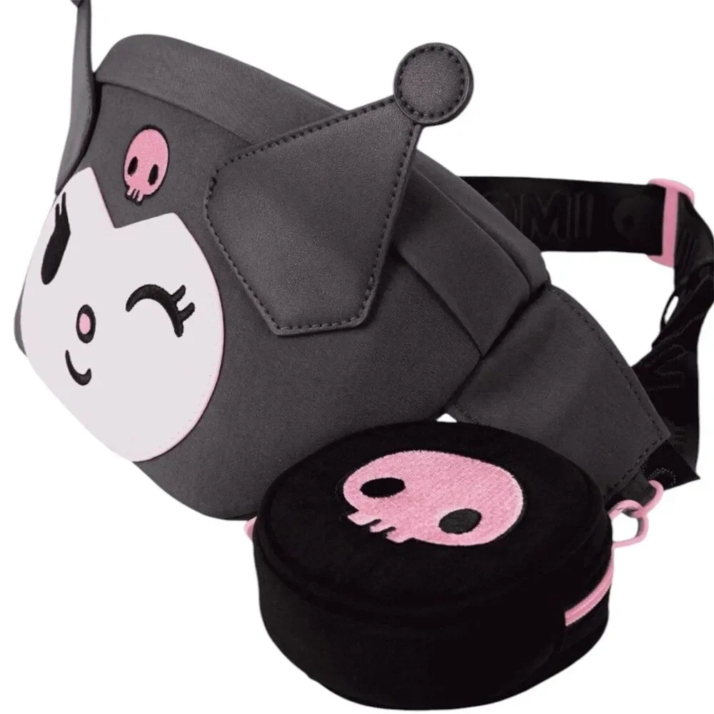 Loungefly Sanrio Kuromi Belt Bag & Coin Purse Fanny Pack Cosplay Convertible New